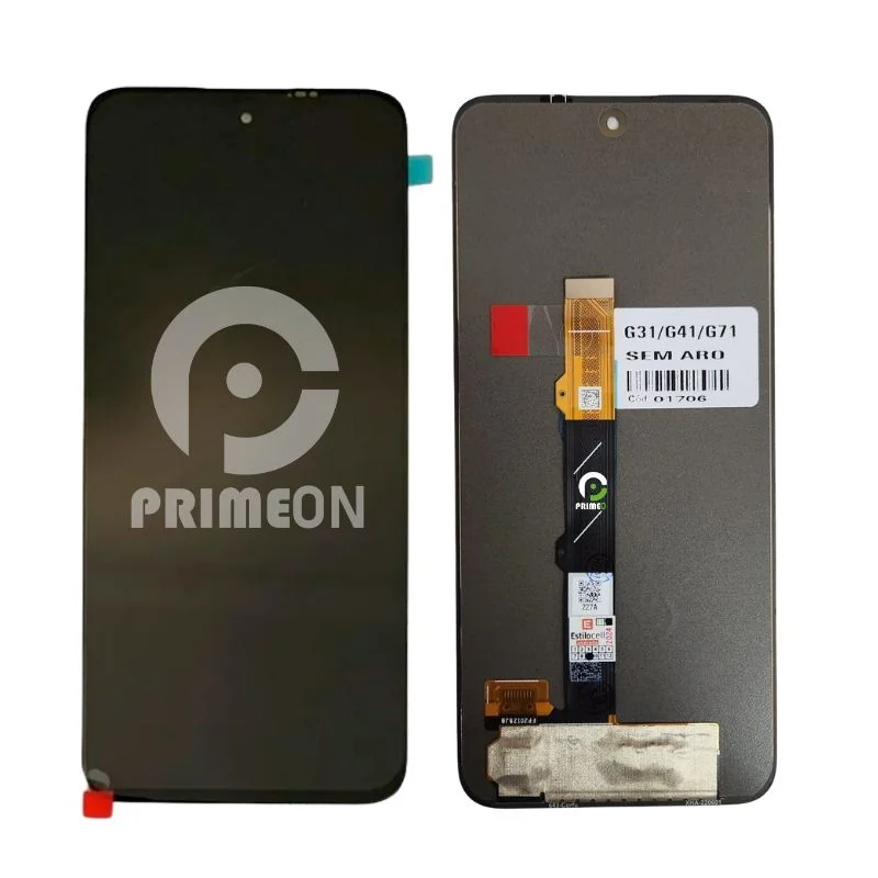 Tela Moto G31 / G41 / G71 LCD Primeon Sem Aro Green