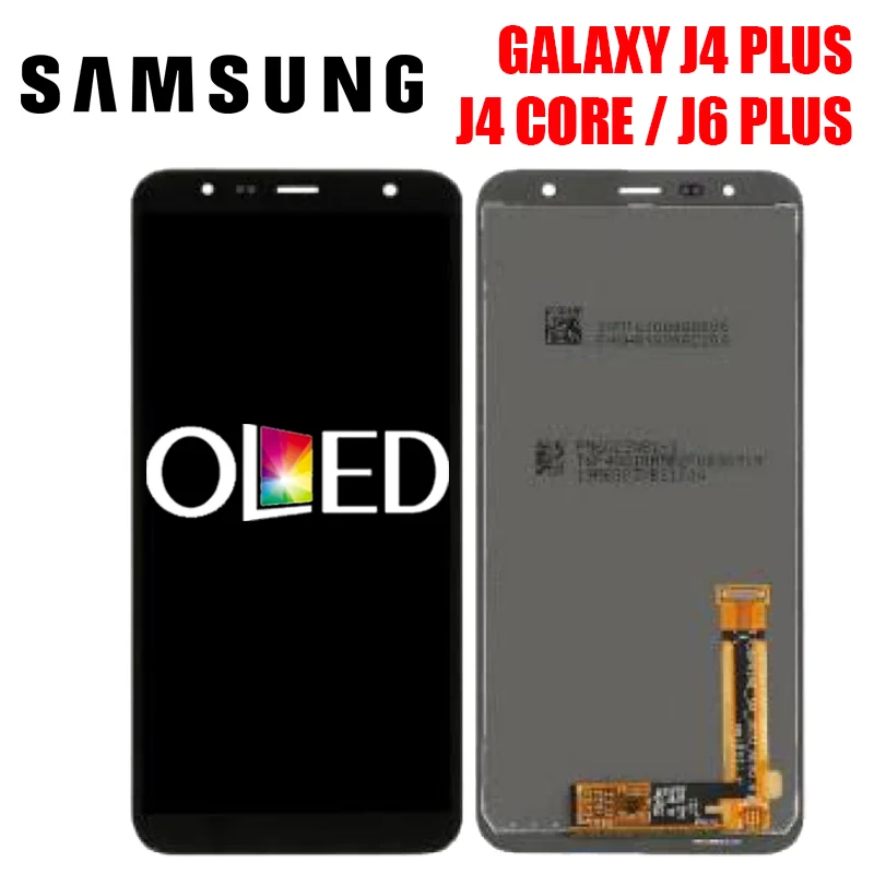 Tela Samsung J4 Plus / J4 Core / j6 Plus sem Aro Green