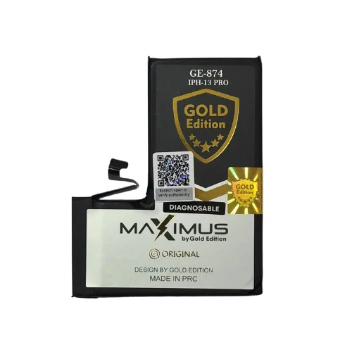 Bateria Iphone 13 Pro Max Ge-875 Calibrada Gold Edition