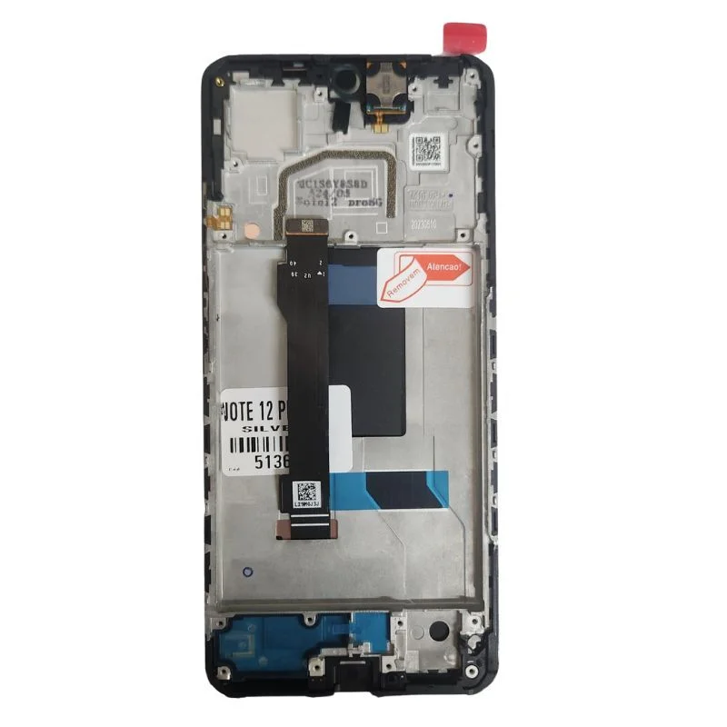 Tela Xiaomi Note 12 Pro 5G / Poco x5 Pro 5G Oled Primeon Gold Com aro