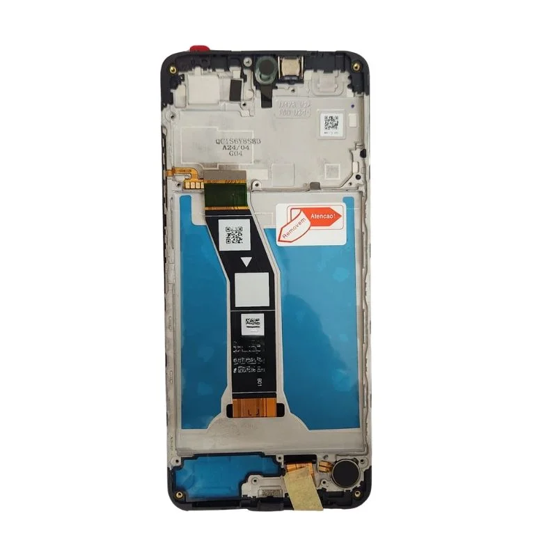 Tela Moto G04 / E14 / G04s Primeon Silver com aro